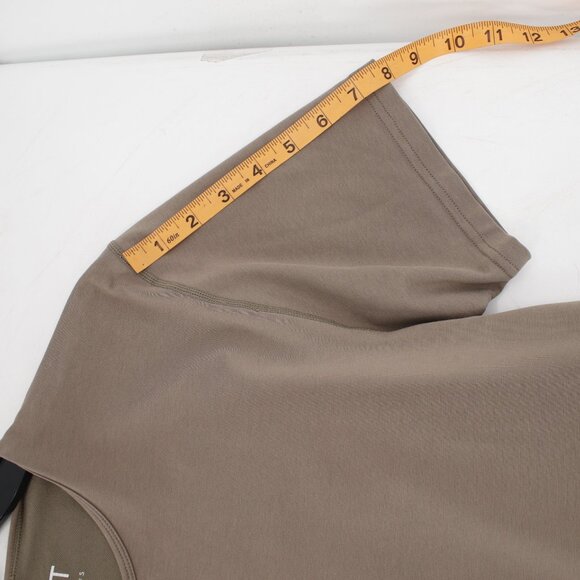 BYLT Shirt Mens Small Drop Cut Short Sleeve Lux Crew Neck Stretch Casual green - Picture 6 of 9